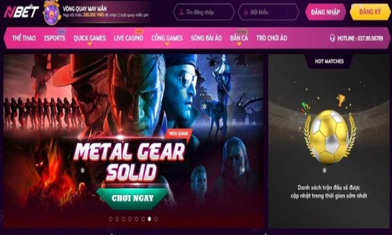 Game Casino live tại nhà cái Nbet